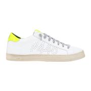 P448 Stiliga vita sneakers för män White, Herr