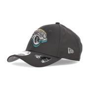 New Era NFL Draft Curvy Visor Hat Snapback Gray, Herr