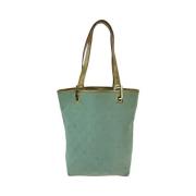 Gucci Vintage Pre-owned Canvas gucci-vskor Green, Dam