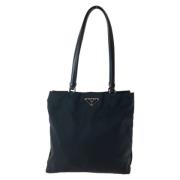 Prada Vintage Pre-owned Canvas prada-vskor Black, Dam