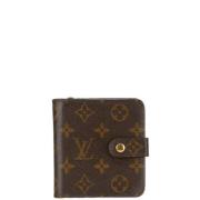 Louis Vuitton Vintage Pre-owned Laeder plnbcker Brown, Dam