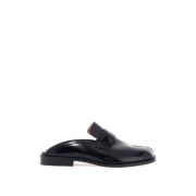 Maison Margiela Split Toe Läder Mules Black, Herr