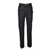 Max Mara Klassiska jeans med stretchigt tyg Black, Dam