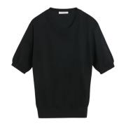 By Malene Birger Svart T-shirt Lelle Black, Dam