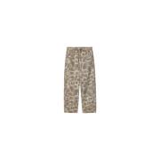 Carhartt Wip Camouflage Loose Fit Denim Byxor Multicolor, Herr