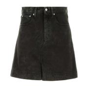 Namacheko Svarta Denim Bermuda Shorts Black, Herr