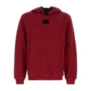 Hugo Boss Röd Bomulls Sweatshirt Red, Herr