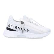 Givenchy Vit/Svart Spectre Zip Runner Sneakers White, Dam