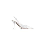 Alaïa Vita Hjärtformade Pumps White, Dam