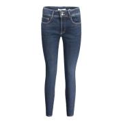 Guess Denim Skinny High Jeans Blå Blue, Dam