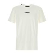 Dolce & Gabbana Klassisk Vit Bomull T-shirt White, Herr