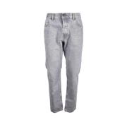 Diesel Klassiska bomullsjeans Gray, Herr