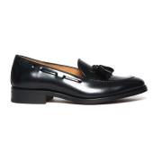 Berwick Loafers i borstat läder Black, Dam