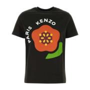 Kenzo Klassisk Svart Bomull T-shirt Black, Dam