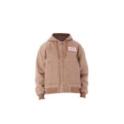 Obey Huvjacka i beige Brown, Herr