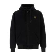 RefrigiWear Svart Bomullsblandad Sweatshirt Black, Herr