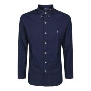 Polo Ralph Lauren Stretch Poplin Skjorta Blue, Herr