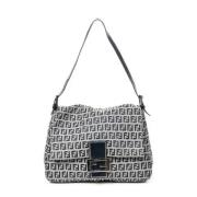 Fendi Vintage Pre-owned Canvas fendi-vskor Blue, Dam