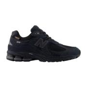 New Balance Svarta Mocka- och Mesh Sneakers Black, Herr