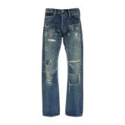 Junya Watanabe Klassiska Denim Jeans för vardagsbruk Blue, Herr