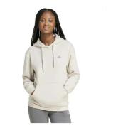 Adidas Essentials Smal Logo Hoodie Beige, Dam