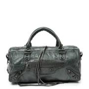 Balenciaga Vintage Pre-owned Laeder balenciaga-vskor Green, Dam