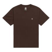 Element Crail T-shirt Brown, Herr