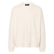 Dsquared2 Stiliga Sweaters Kollektion White, Herr