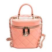 Chanel Vintage Pre-owned Laeder handvskor Pink, Dam