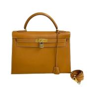 Hermès Vintage Pre-owned Laeder handvskor Brown, Dam