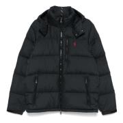 Polo Ralph Lauren Svart Huva Dunjacka Black, Herr