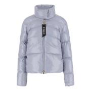 Pinko Blank Nylon Pufferjacka - Micro Gray, Dam