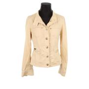 Dolce & Gabbana Pre-owned Pre-owned Bomull ytterklder Beige, Dam