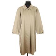 Burberry Vintage Pre-owned Polyester ytterklder Beige, Dam