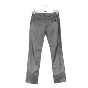 Armani Pre-owned Pre-owned Bomull jeans Gray, Dam