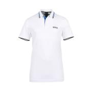 Hugo Boss Regular Fit Polo med S.Café® Tyg Beige, Herr