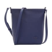 Lacoste Elegant Justerbar Cross Body Väska Blue, Dam