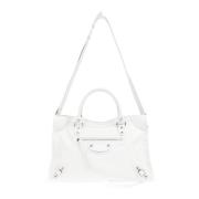 Balenciaga Handväska Le City Medium White, Dam