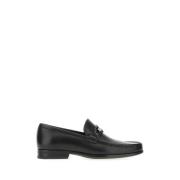 Salvatore Ferragamo Stiliga Loafers för Män Black, Herr