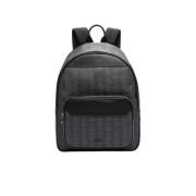 Lacoste Blend Monogram Ryggsäck Black, Herr