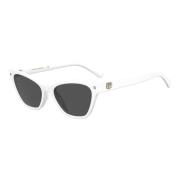 Chiara Ferragni Collection White/Grey Sunglasses CF 1020/S White, Dam