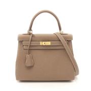 Hermès Vintage Pre-owned Laeder handvskor Brown, Dam