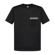 Paul Smith T-shirt med ficka Black, Herr