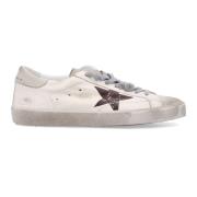 Golden Goose Vintage Star Lace-Up Sneakers White, Herr