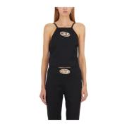 Diesel Twilight Tank Top Black, Dam