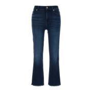 7 For All Mankind Stretch Denim La Jolla Jeans Blue, Dam