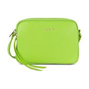 Lancaster Dragkedja Crossbody Väska Dune Pomme Green, Dam