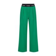 Co'Couture Logo Long Pant i AminaCC Stil Green, Dam