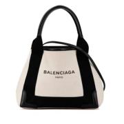 Balenciaga Vintage Pre-owned Canvas balenciaga-vskor Beige, Dam