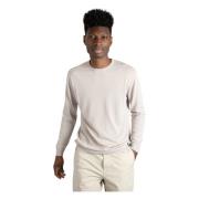 Daniele Fiesoli Stiliga Sand Sweaters Beige, Herr